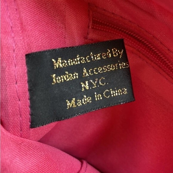 Jordan Accessories NYC Bag Paisley Quilted  Zip Shoulder Strap Colorful Fabric - Picture 6 of 8